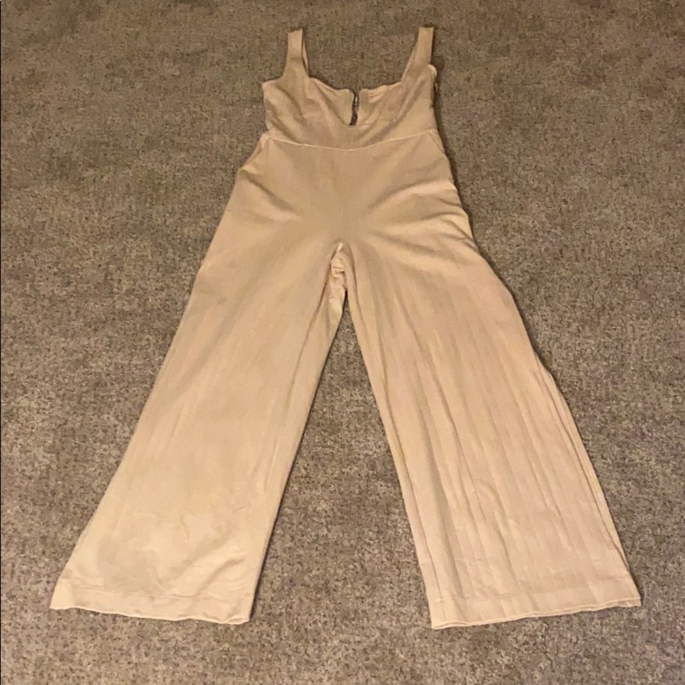 Sexy blush pink jumpsuit
